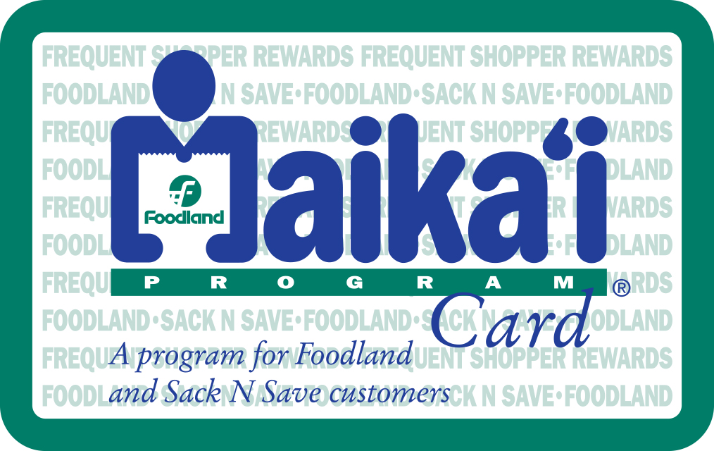 Foodland Maikai Card